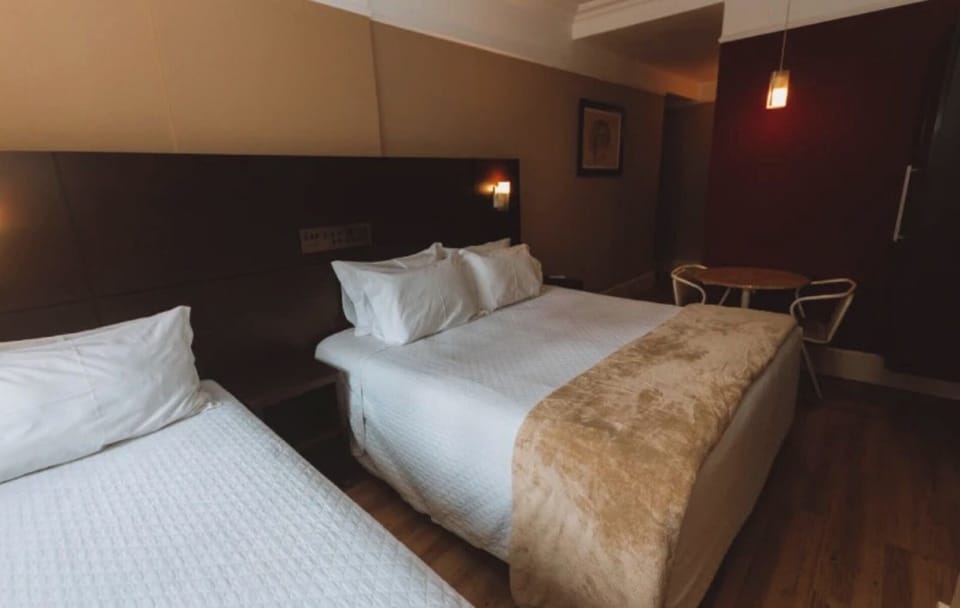 Bedroom. Interior and views may vary by availability.