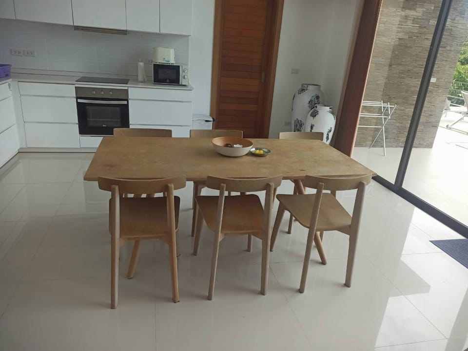 Villa, Sea View | Living area | Flat-screen TV