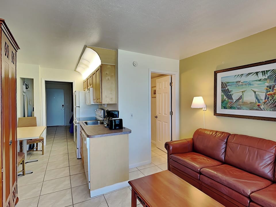 Living Area - Studio Open Floor Plan
