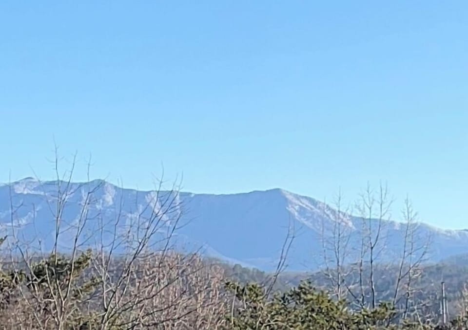 Private Balcony with mountain view from your Pigeon Forge Condo