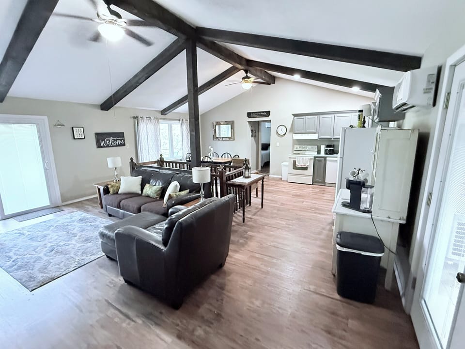 Main living room upstairs.
