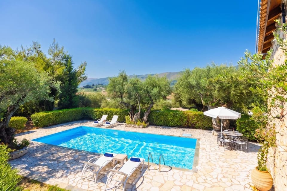 Private pool and terrace