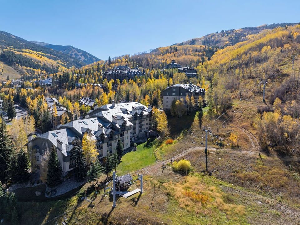 Stunning mountain views from the bedroom