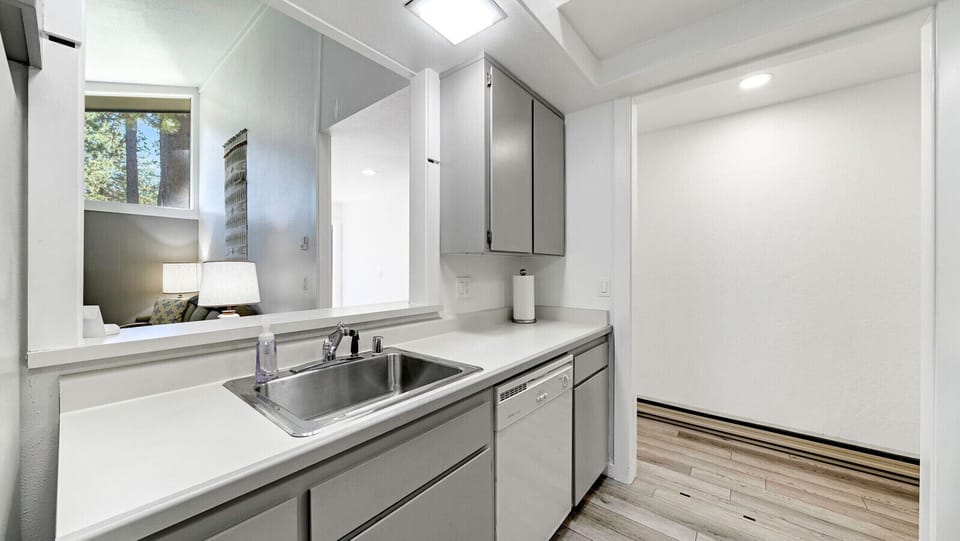 Opening to the living area