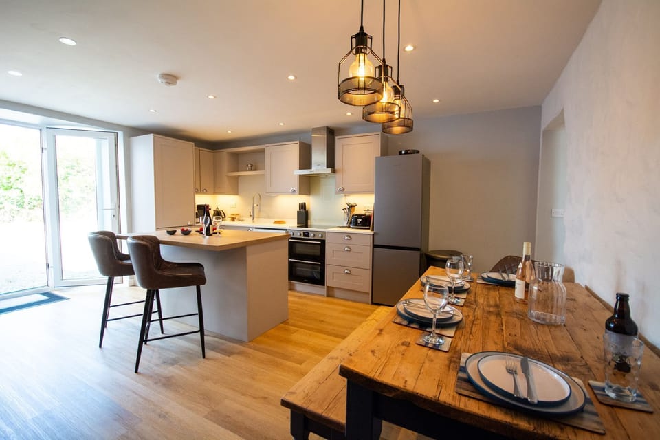 Open plan living space