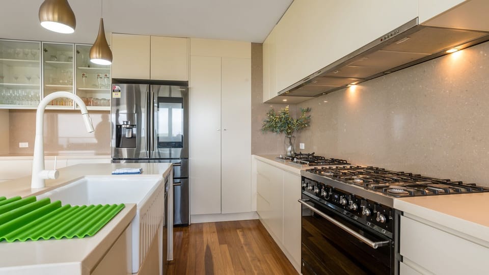 Gourmet kitchen with breakfast island