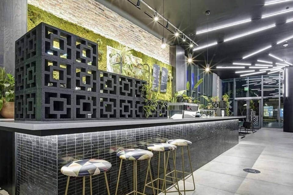 Coffe bar in the lobby