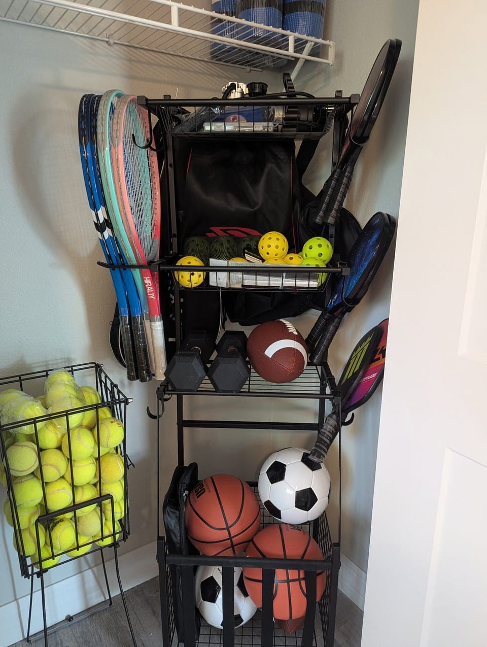 Ponce Pointe offers gear for a great game of pickleball, basketball and tennis.