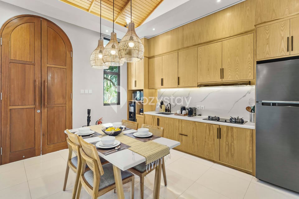 Villa, 2 Bedrooms, Resort View | Private kitchen | Full-size fridge, microwave, stovetop, blender
