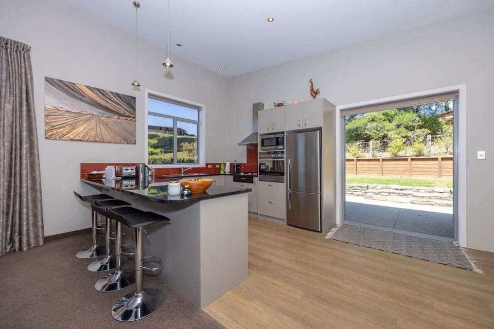 From the fully equipped kitchen straight to the outdoor BBQ