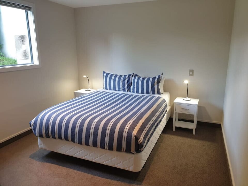 Comfortable bed downstairs
