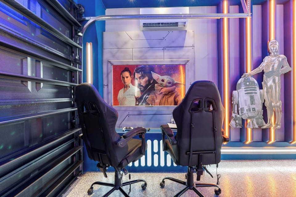 Star Wars game room