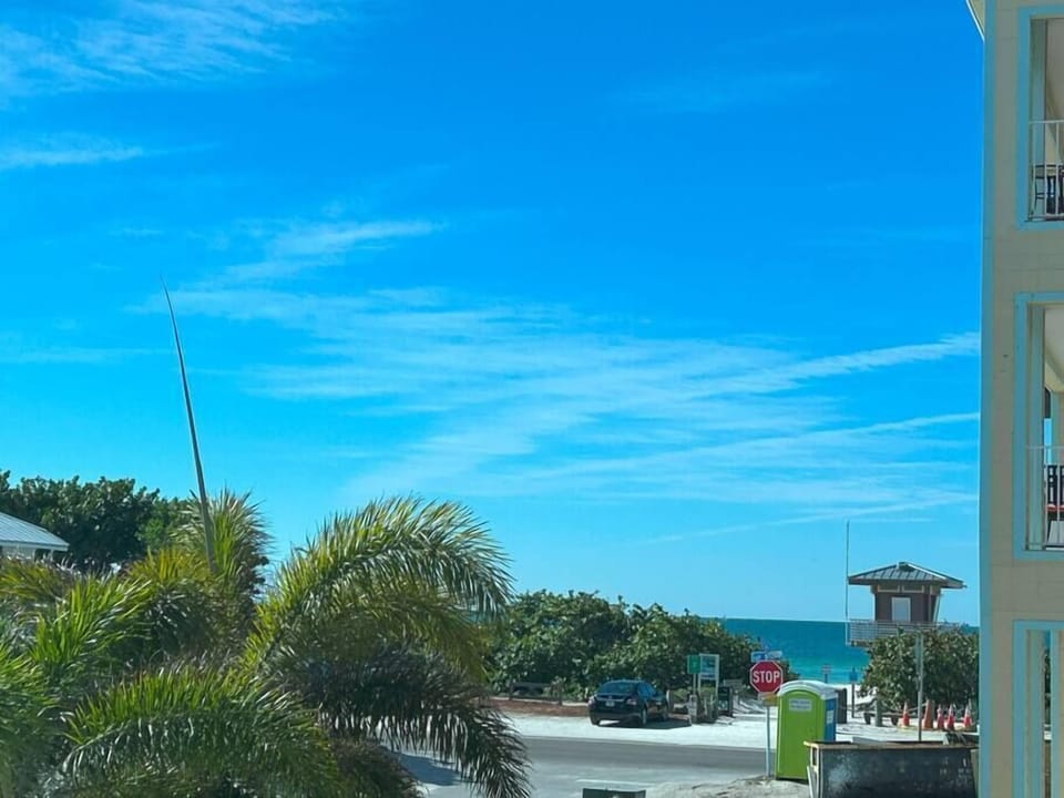 Gulf and Beach from Master Bedroom window 