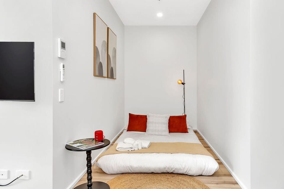 Quiet and comfortable sleeping space with Sofa Bed.