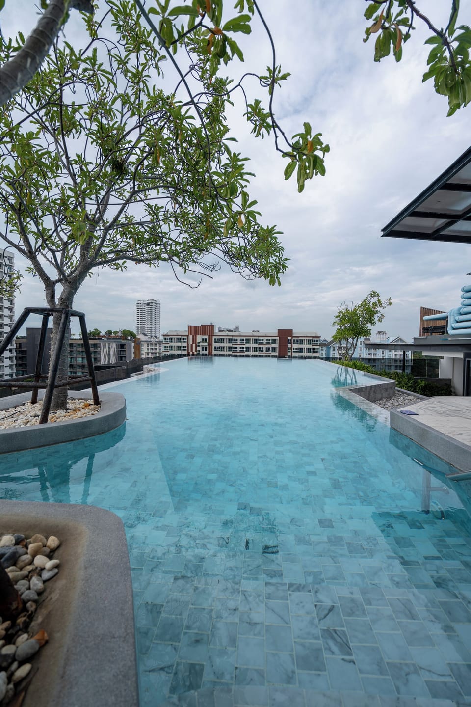 Rooftop pool