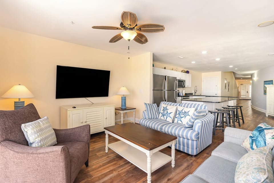 Living Room with sofa bed