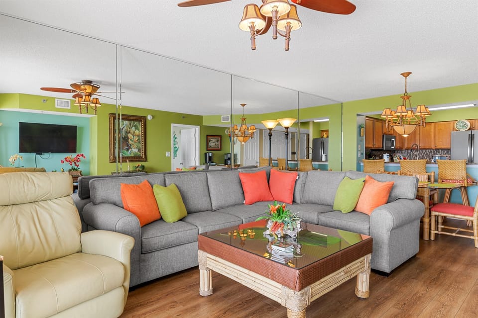 Oceanfront Living Room