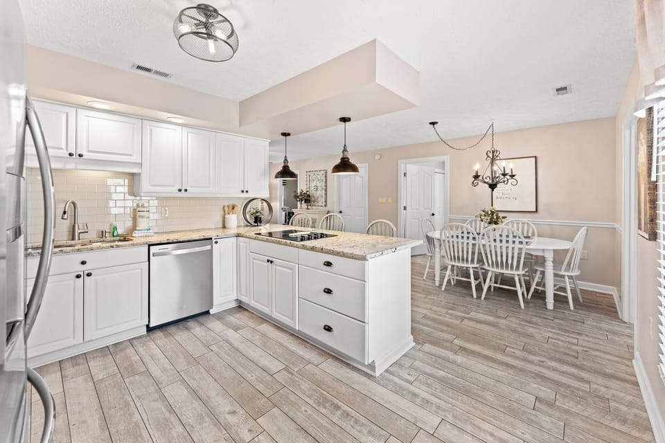 Granite Top Counters, New Appliances