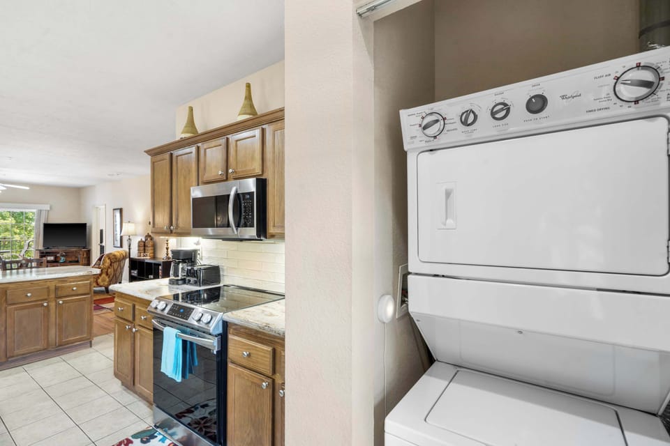 Private laundry is available for your stay!​