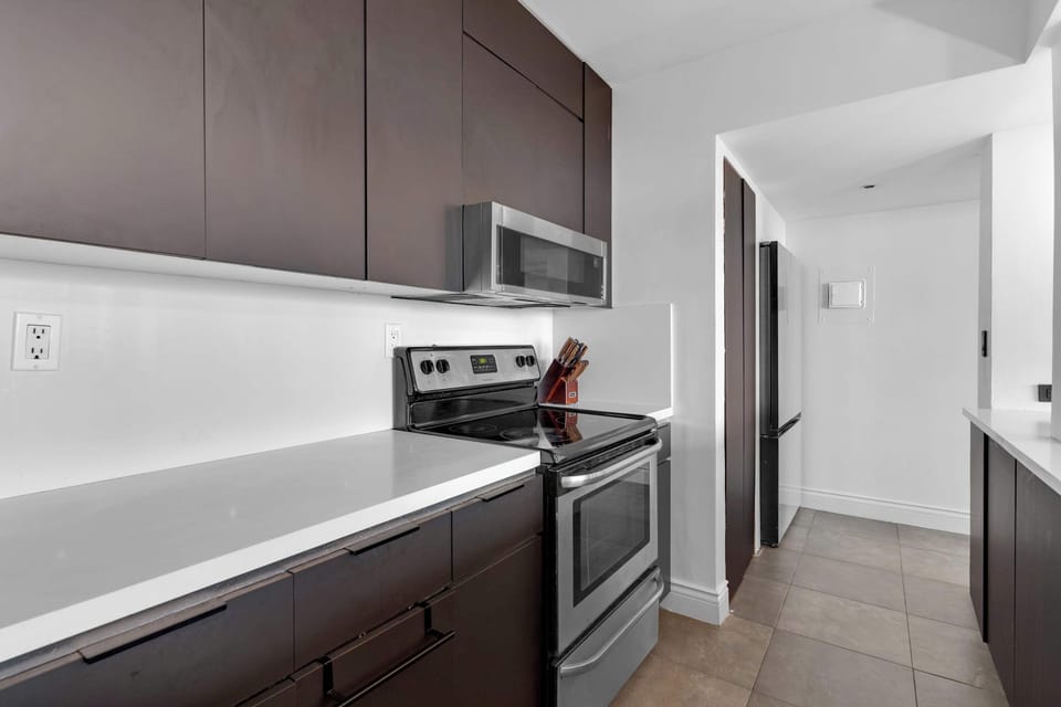 Fully equipped kitchen