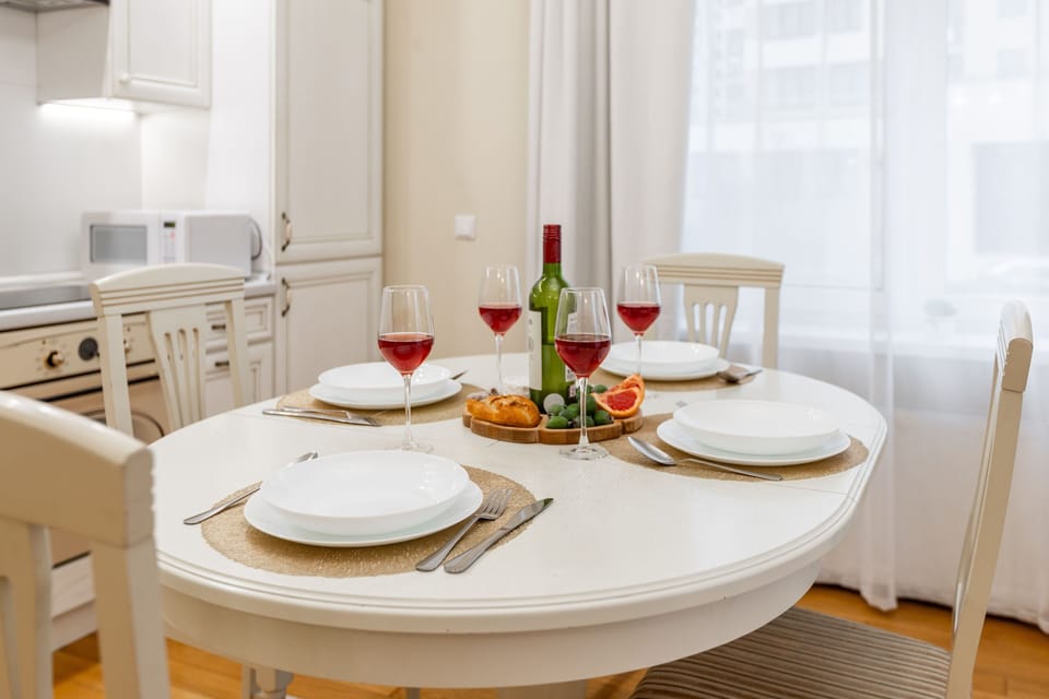 Comfort Apartment | Living area | 40-inch LCD TV with satellite channels