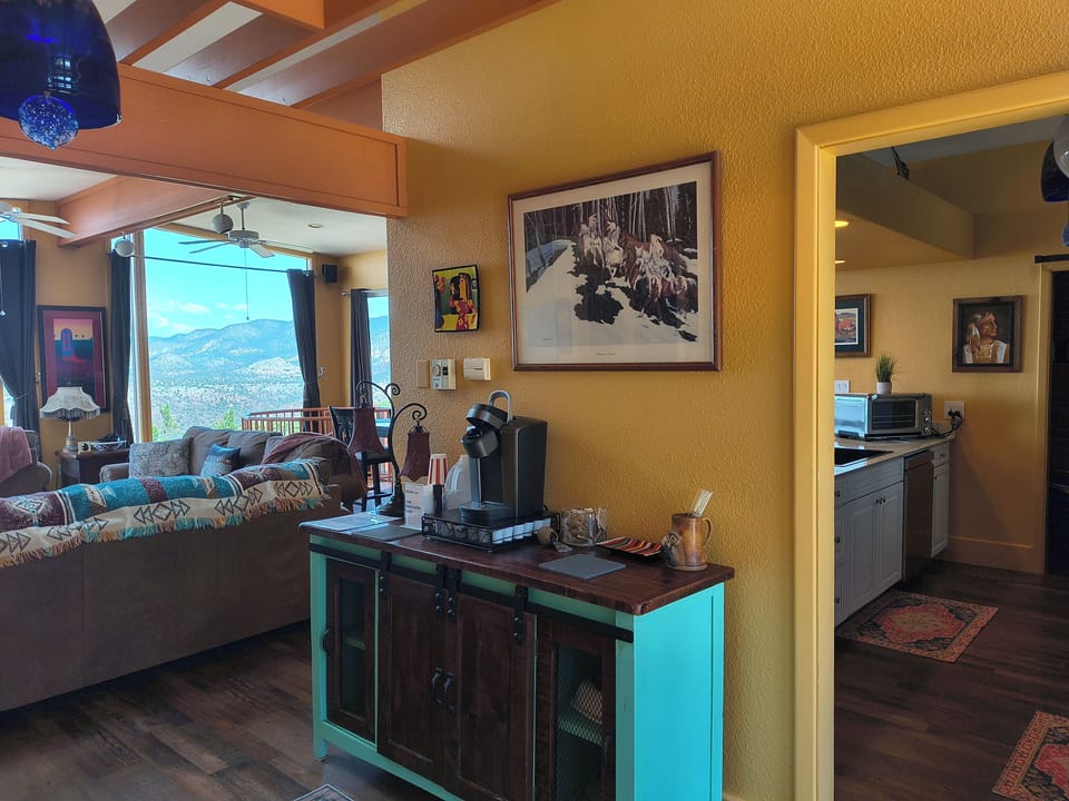 MAIN HOUSE COFFEE BAR IN ENTRYWAY