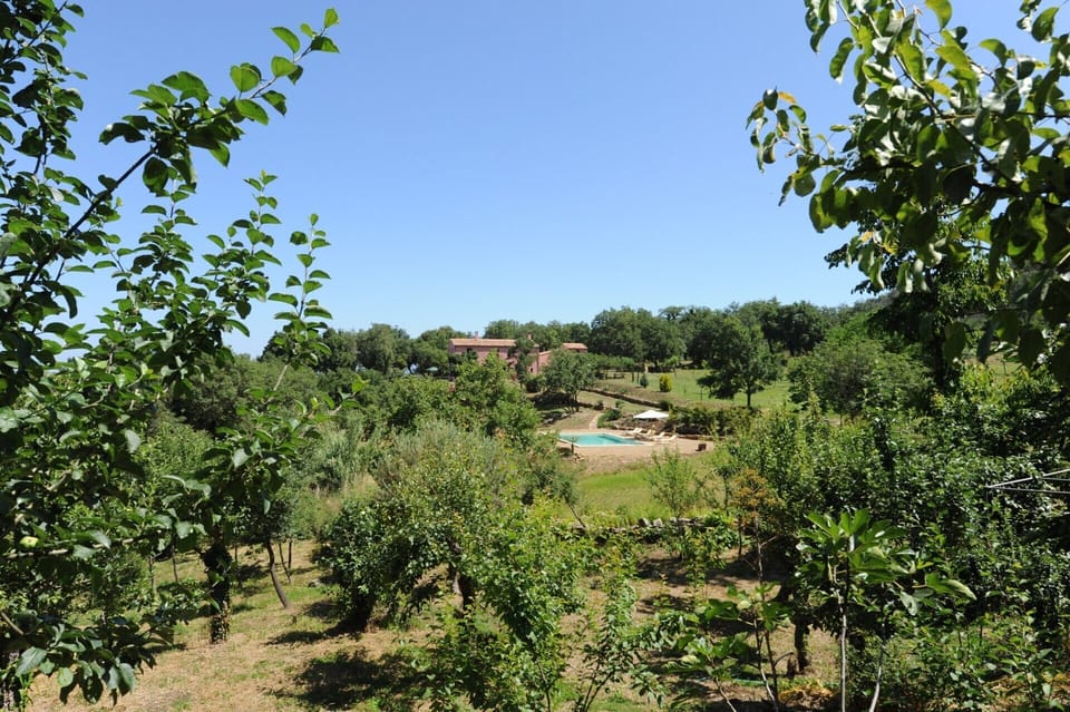 Casa Romito sits in extensive grounds.