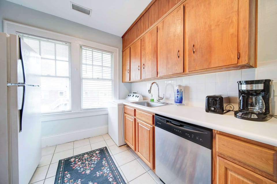 A clean and organized space designed for maximum efficiency and comfort during your Charlotte visit.