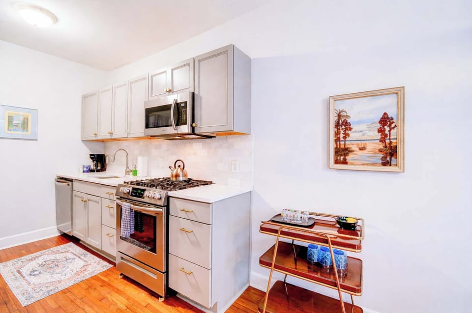 If you are near Atrium Health or Novant for work, this kitchen makes meal prep simple and convenient.