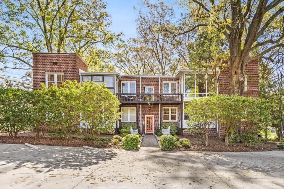 Located in a peaceful neighborhood with easy access to Uptown Charlotte.