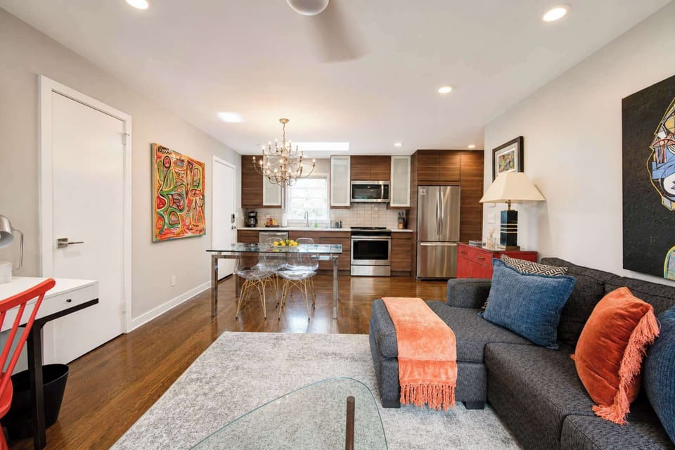 Experience true Southern hospitality in a room designed for both lively connection and quiet moments.