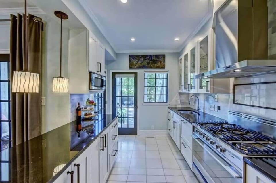 Ample counter space allows for easy meal prep and stress-free organization.