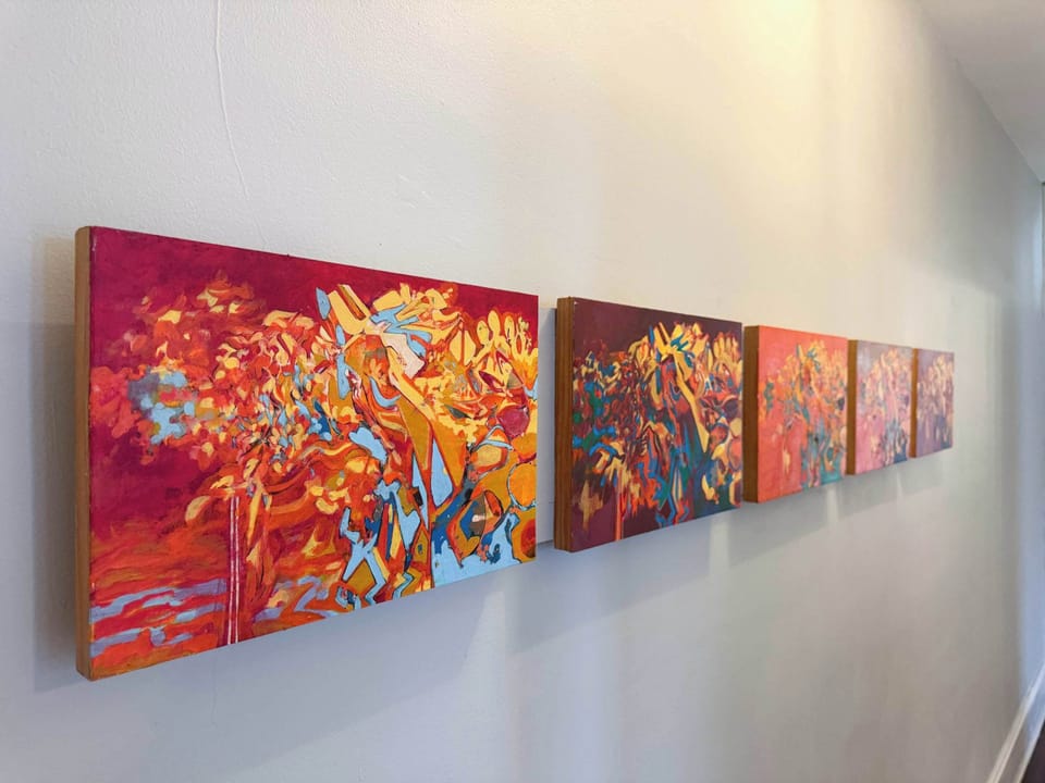 Colorful Artwork & Modern Interior Design