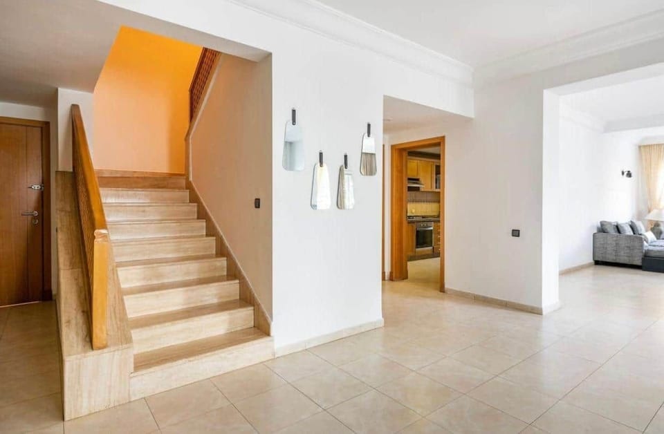 Spacious Entryway with Staircase