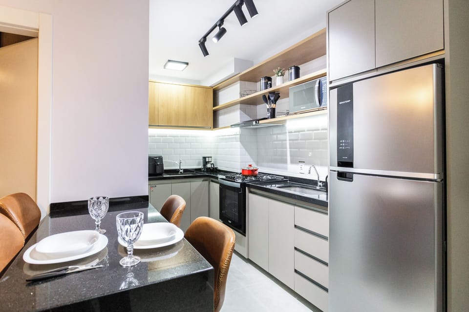 Apartment | Private kitchen | Electric kettle, toaster