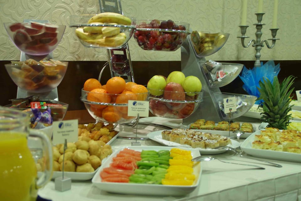 Daily buffet breakfast (EUR 20 per person)