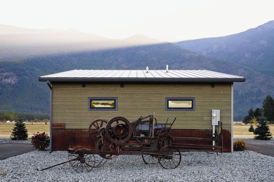 Back of cabin