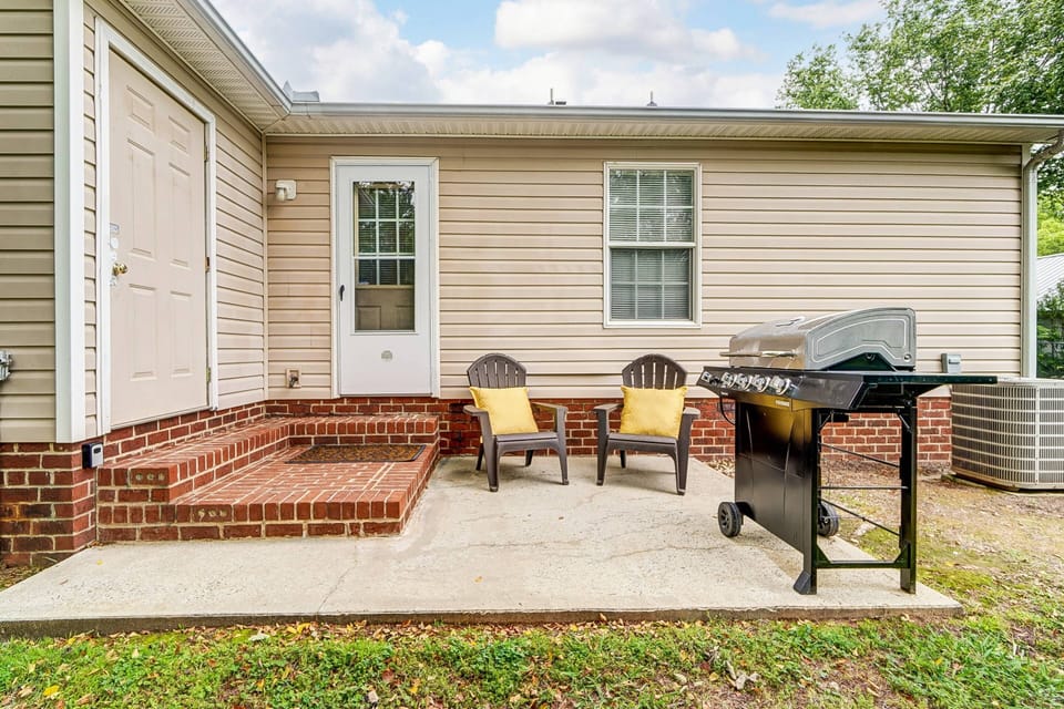 Back Patio For Chilling and Grilling!