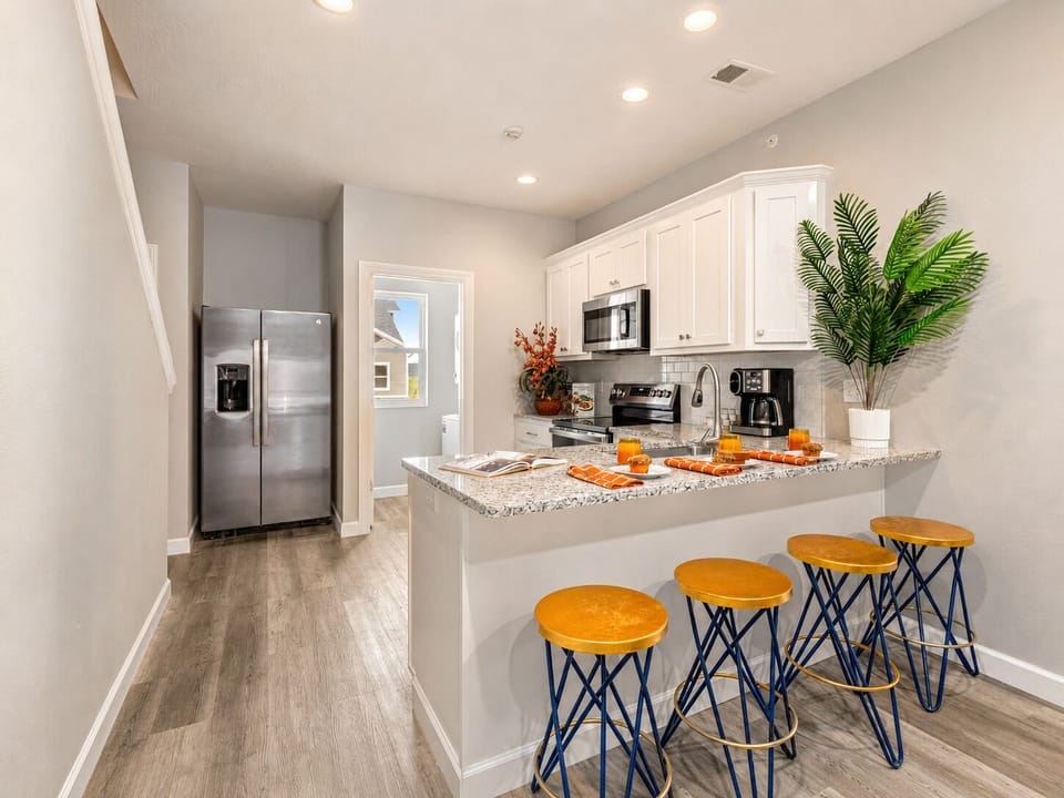A well-stocked kitchen makes cooking, snacking, and gathering easy.