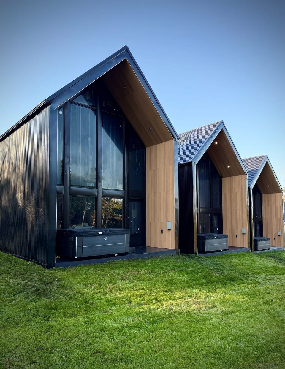 Slope Side of Cabins