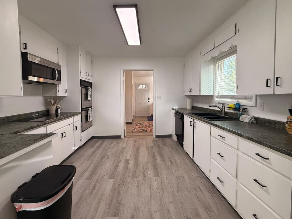 open galley kitchen