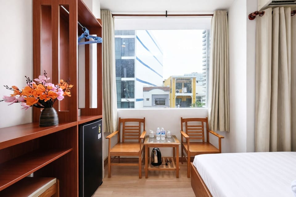 Family Double Room, 2 Queen Beds | Desk, free WiFi, bed sheets