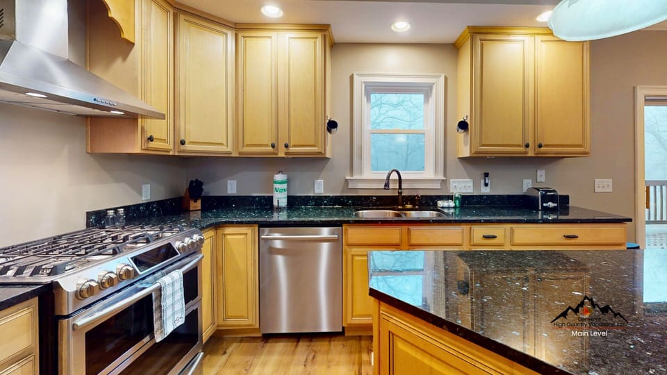 Full Kitchen with Modern Appliances