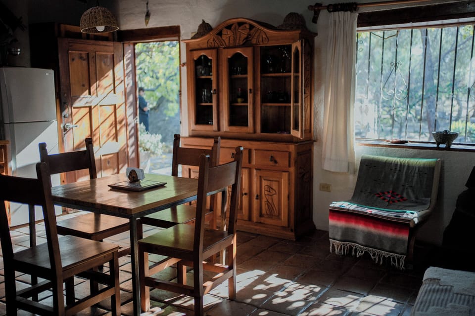 Family Cabin, Patio | Private kitchen | Fridge, microwave, cookware/dishes/utensils