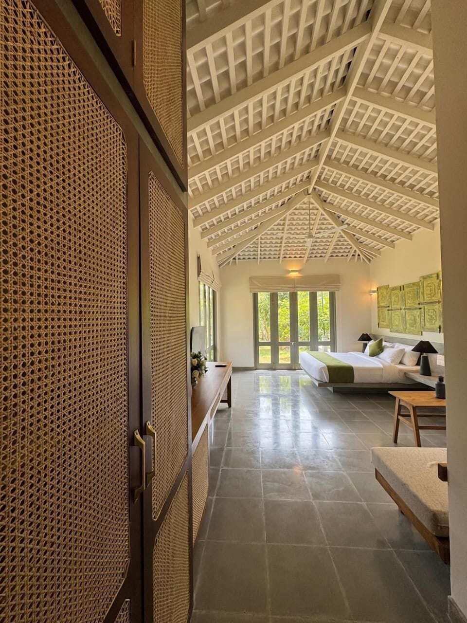 Luxury Villa, Garden View | In-room safe, desk, laptop workspace, iron/ironing board