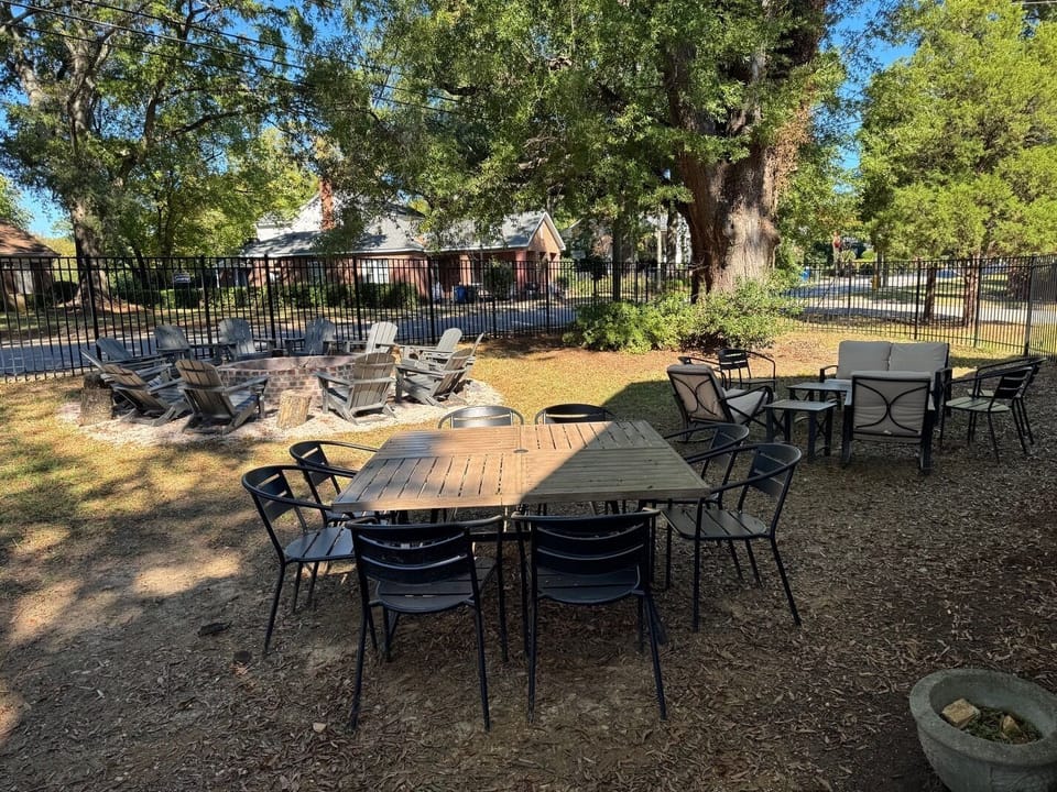 Spacious outdoor seating and dining areas give guests more ways to gather, unwind, and enjoy time together.