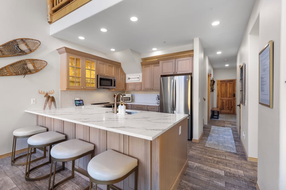 A true gourmet kitchen. If you can't find it you opened the wrong cupboard