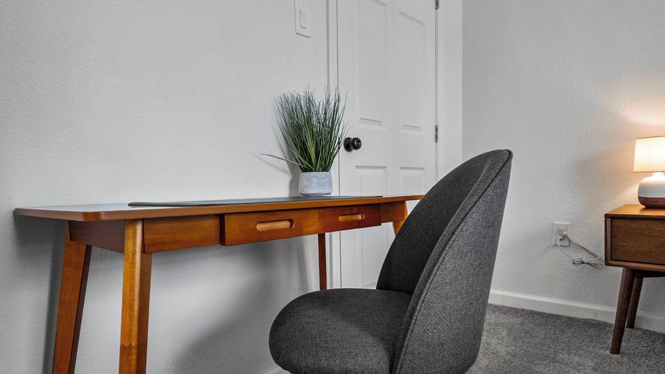 Dedicated workspace — perfect for remote workers.