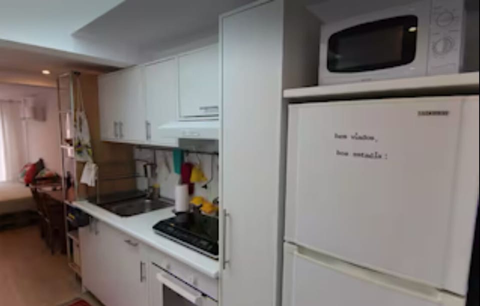 Kitchenette totalmente equipada