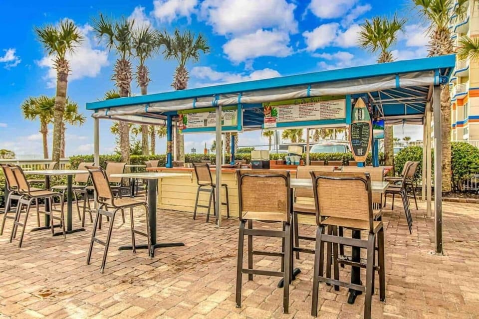 Cabana Tiki Bar, only steps away from the Oceanfront Pool Deck!